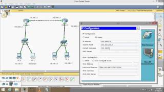 Cisco Packet Tracer Basic Networking  Static Routing using 2 routers [upl. by Hanus]