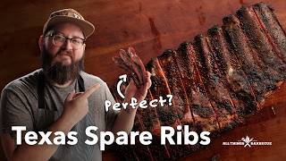 Texas Style Spare Ribs  Chef Tom X All Things Barbecue [upl. by Lochner]