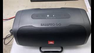 BassProGo installation settings jbl ActiveSub [upl. by Pitchford]