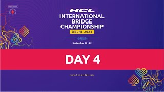 Day Four  BBO 1 Room l Open  Closed  HCL 21st International Bridge Championship 2024 [upl. by Hugon]