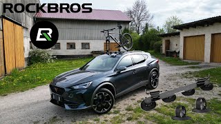 Rockbros suction bike rack review and test drive on a Cupra Formentor rockbros cupra formentor [upl. by Wagshul]