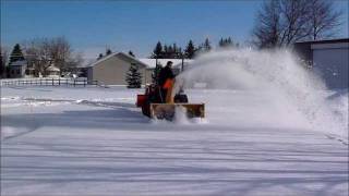 WoodMaxx SBSeries PTO Snow Blowerwmv [upl. by Akinad]