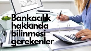 BANKACI OLMAK TAVSİYE EDİLİR Mİ bankacılık [upl. by Satsoc]