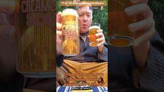 Best orange sour beer Orange Creamsicle Sour by Smuttynose Brewing of Hampton NH BeerGoals beer [upl. by Artenahs227]