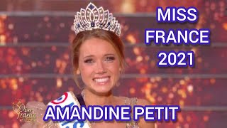 MISS FRANCE 2021  AMANDINE PETIT [upl. by Germayne643]