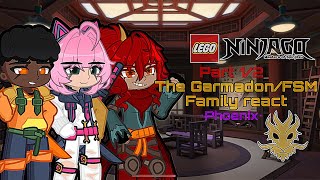 •The GarmadonFSM Family react• Ninjago Gacha life 2 Part 12 read desc [upl. by Bender]