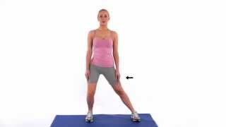 Adductor stretch standing [upl. by Uzzi]