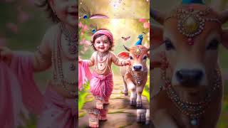 Chotisi gayya aur chotoso madan Gopal krishna krishnastatus motivation [upl. by Sidnarb991]