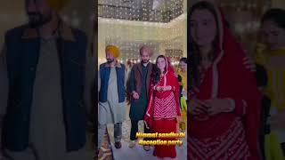 Himmat sandhu Reception party ￼after marriage himmatsandhu wife party house enjoy newlifewmk [upl. by Beatty]