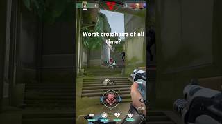 Which crosshair is worse valorant cyphergameplay valorantclips valorantcypher gaming [upl. by Eenet]