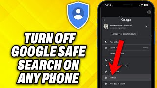 How To Turn Off Google Safe Search On Any Phone 2024 [upl. by Htebaras314]