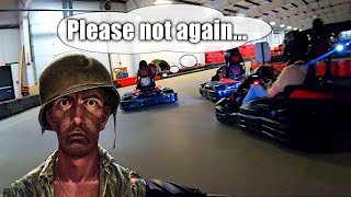 Race start PTSD  Go Karting  Boss Pro Karting League Night [upl. by Ten]