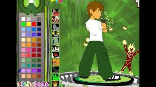 Ben 10 Games Ben 10 Coloring Games [upl. by Snapp]