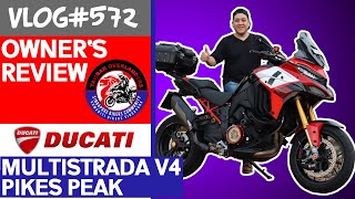 Ducati Multistrada V4 Pikes Peak  Owners Review Full amp Comprehensive  Vlog572 [upl. by Ellerehc]