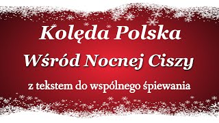 Wśród nocnej ciszy  kolęda polska z tekstem [upl. by Anthia]