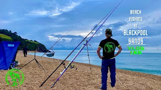 Beach Fishing Blackpool Sands Devon  Social eveningGroup Meet Up  Sea Fishing Uk  Vlog165 [upl. by Hastie]