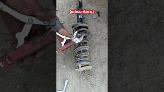 How is trick of opening shock absorber🔥 [upl. by Akcinehs]