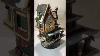 Department 56 Dickens Christmas Village HouseBuilding The China Trader Vintage 1999 ExCond [upl. by Yhtac]