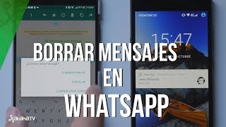 Así podemos borrar mensajes enviados en Whatsapp [upl. by Telrahc857]