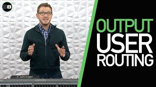 Behringer X32 User Output Routing [upl. by Acsisnarf]