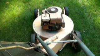 1973 BobCat Commercial Push Mower [upl. by Anomas814]