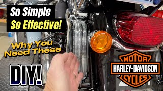 Installing Ciro Filler Panel Lights On A Harley Touring 2023 Police Electra Glides [upl. by Kila441]