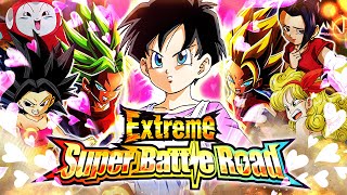 THE NEW amp IMPROVED PEPPY GALS TEAM VS EXTREME SUPER BATTLE ROAD DBZ Dokkan Battle [upl. by Nhguav]