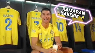 Cristiano Ronaldo saying Ramadan Kareem ✨️ [upl. by Aon]