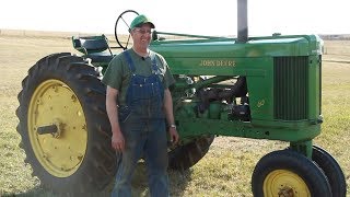 You Wont Believe How Original This Classic Tractor Is John Deere Model 60 [upl. by Oznerol]