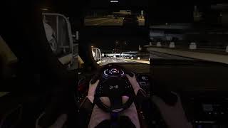 Trackhawk Cutting Up at 160 in Traffic cutupnohesi assettocorsa cuttingup srt hellcat mopar [upl. by Esyli]