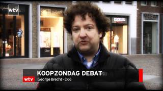 Woerden TV  George Brecht over koopzondag [upl. by Guillaume9]