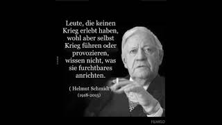 Zitat von Helmut Schmidt 19182015 DE Politiker [upl. by Nahij]