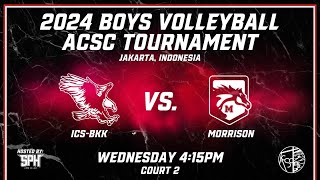 ICSBKK v MAC  Group Stage  ACSC Boys Volleyball 2024 [upl. by Animahs679]