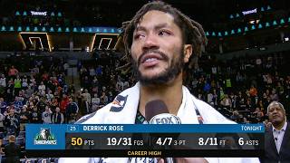 Derrick Roses UNFORGETTABLE 50 Point Performance  NBA Classic Game [upl. by Emmott701]