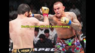 Dustin poirier UFC 302 Walkout song Diamonds Willie Spence x The Boss James Brown [upl. by Norak]