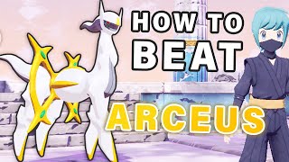 How to Beat ARCEUS Fight ► Pokemon Legends Arceus [upl. by Fahey180]