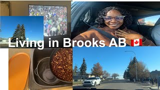 Life in Brooks Alberta as an immigrant  cleaning and cooking [upl. by Kus]