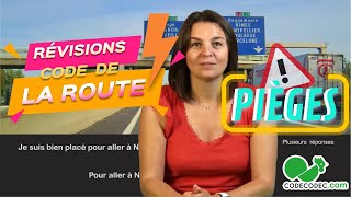 🚗 Masterclass révisions Code de la Route  Placement sur la Chaussée et Pièges à Éviter  🚗 [upl. by Haldan916]