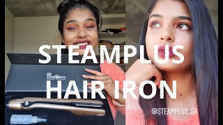 STEAMPLUS HAIR IRON REVIEW [upl. by Eloci]