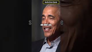 Barack Obama Talks About Malia Not Using His Surname  Shorts [upl. by Zinah928]