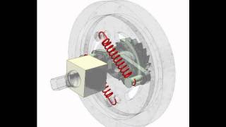 Mechanism for converting interrupted rotation to continuous rotation 1 [upl. by Romano]