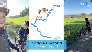 Landkreisumfahrt Video Teil 1  Landkreis Schwäbisch Hall [upl. by Nosmas398]