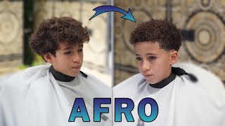 Cómo Conseguir Pelo Afro Para Hombre 🤯 Tutorial Permanente Afro 2025 [upl. by Ecinue]