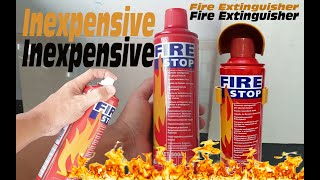 Fire stop Fire Spray Review LAZADA [upl. by Ardnasirhc538]