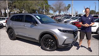 Is the 2024 Honda CRV a BETTER compact SUV to BUY than a Toyota RAV4 [upl. by Cristal392]