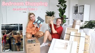 OUR BEDROOM MAKEOVERS  PART 1 Come Shopping [upl. by Orenid]