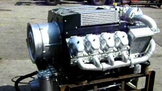 motor Tatra V8 turbo intercooler Euro 1 [upl. by Nilahs]