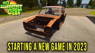 START OF NEW GAME AND SEASON 2023  My Summer Car Story S3 153  Radex [upl. by Alaj]