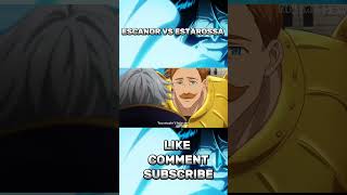 ESCANOR VS ESTAROSSA REACTION escanor anime [upl. by Vasiliki]