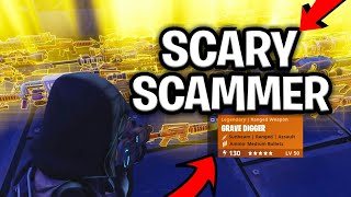 Scary Scammer Scams Himself For Loads of 130 Weapons Scammer Gets Scammed Fortnite Save The World [upl. by Kathy]